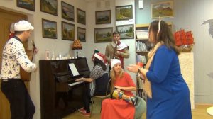 Новогодняя песня про дракона из мультсериала "Смешарики"