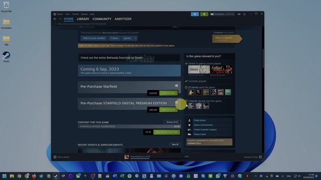 How to play Starfield Early Access on Windows PC Steam install tutorial