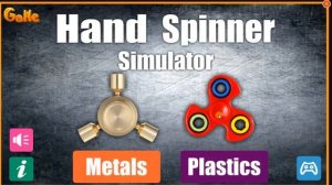 Hand Spinner  games - Hand Spinner Simulator-kids games