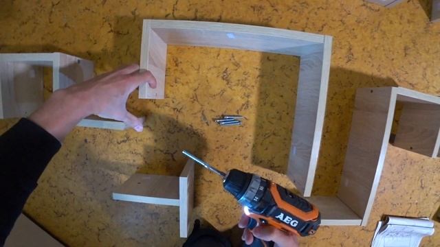 Распаковка Сборка Полка Стеллаж Твист Twist Дуб сонома Глазов-Мебель смотреть онлайн