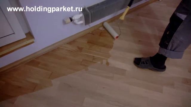 Паркетные работы. Циклевка паркета.