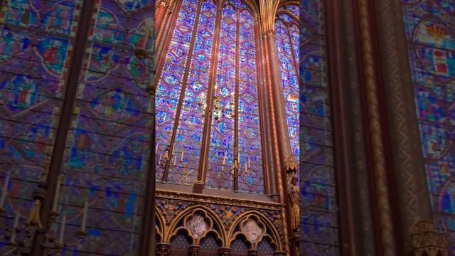 Sainte-Chapelle is a wonder in Paris… #paris #travel #paristour #shorts