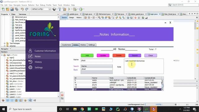Java project | Customer Management System | NetBeans & SQLite |2021 смотреть онлайн