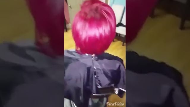 FUSCHIA HAIR COLOR