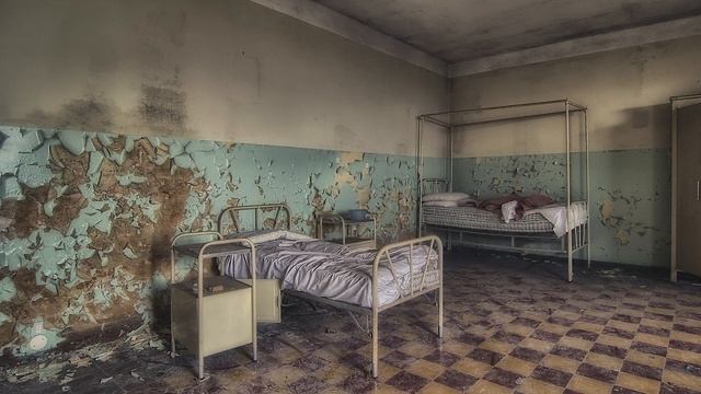 Атмосферный звук психиатрической больницы