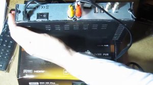ТВ-ресивер DVB-S/S2 55X HD Plus Black  -подключение