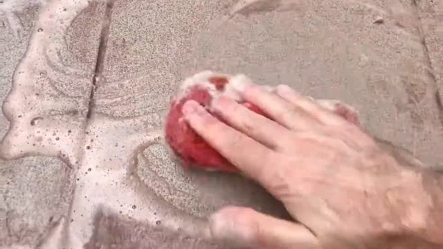 Смывка застывшей затирки с керамогранита