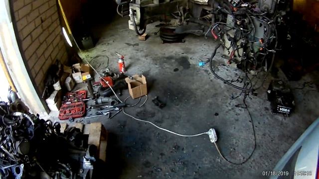 Рено Трафик 3 Renault Trafic 3 1.6 dCi битурбо снял двигатель с кпп в зборе обзор смотреть онлайн