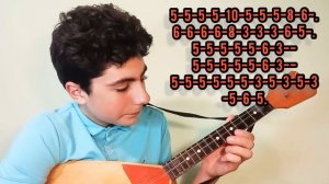 ХАБИБ—ЯГОДА МАЛИНКА НА ОДНОЙ СТРУНЕ! обучение популярных песен на одной струне.