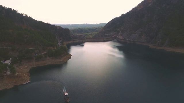 Отдых в Турции. Зеленый каньон в Сиде c высоты птичьего полета. Green canyon 2019