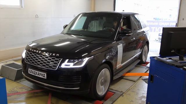 Range Rover 3.0TDv6. Замер заводских параметров мощности на стенде и Чип-Тюнинг двигателя.