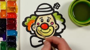 Рисуем и раскашиваем цирк! \\ Рисование для девочек! Давайте рисовать  вместе!