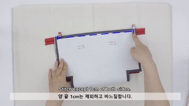 DIY Wire Frame Pouch Bag | 휠 프레임 파우치 | How To Make A Cosmetic Purse Bag With Zipper #sewingtimes