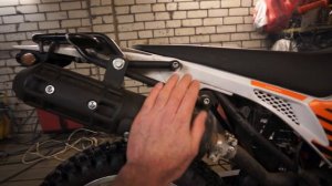 KAYO T2 250 ENDURO 21/18 (2022). НЕстоковый НЕпрямоток (звук выхлопа).
