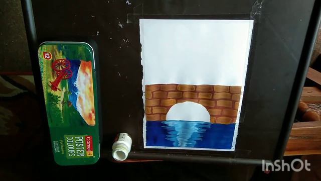 Easy poster color painting | Easy painting for beginners