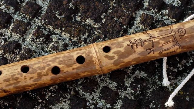 Bamboo Native American Flute in D