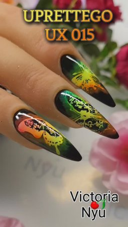 #butterfly #nailart #stamping #nails #nailartdesigns #дизайнногтей #стемпинг ##uprettego #graffiti