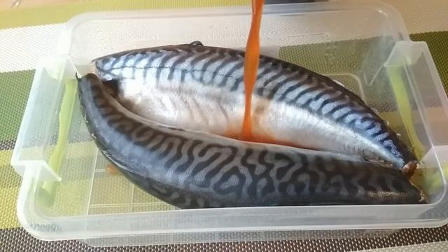 СКУМБРИЯ В ЛУКОВОЙ ШЕЛУХЕ. ФАЛЬШИВАЯ КОПЧЕНАЯ СКУМБРИЯ