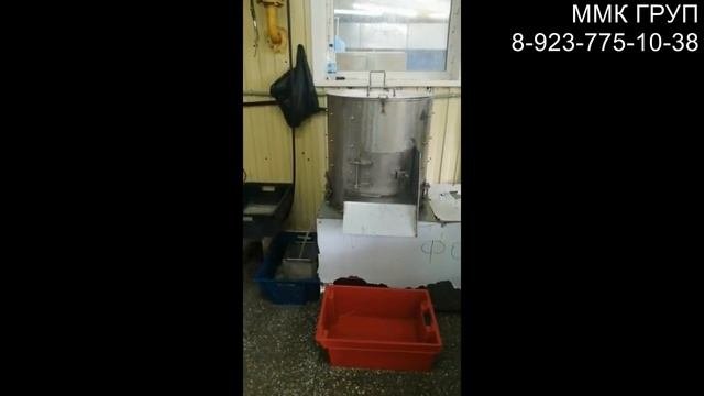 Очиститель центробежный для обработки  слизистых субпродуктов