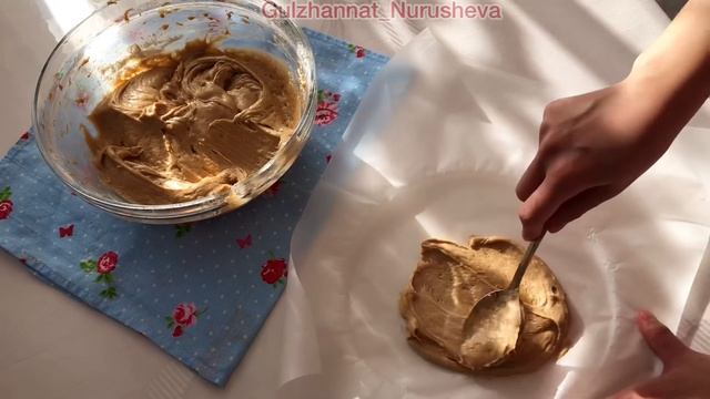 Торт Шоколадно-карамельная девочка. Казакша рецепт