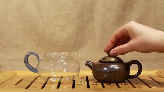 Чайник # 26141, исинская глина, дровяной обжиг, 130 мл./Teapot yixing clay wood firing 130 ml