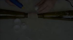 Подставка для цветов из бутылок и картона