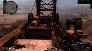 Сталкер ЗП. Как забраться на экскаватор.