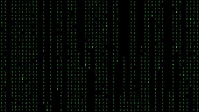 Заставка в стиле матрицы смотреть онлайн