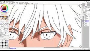 DRAWING SATORU GOJO (JUJUTSU KAISEN) | B.W DRAWINGS #10 |