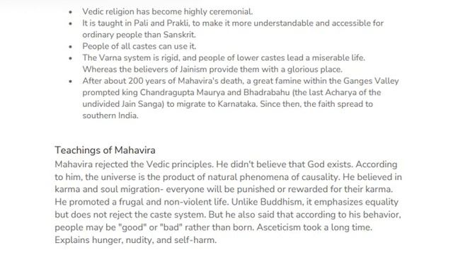 Jainism | Study Beneficiary