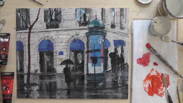 Работа с красным цветом. Важная подсказка! смотреть онлайн