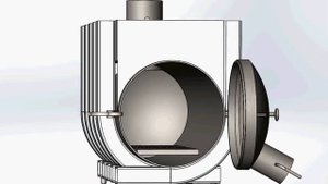 как сделать печь в гараж с теплообменником из газового баллона