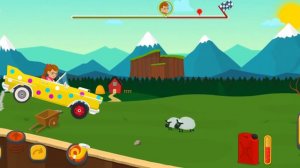 Гонки для детей. Игра «Гаражный Мастер». Гонка 2. Играет МАТВЕЙ, 3 года