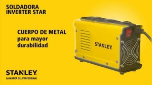 SOLDADORAS INVERTER STAR MMA/SCRATCH TIG STANLEY