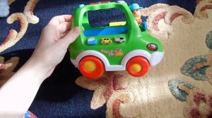 Играем машинкой Умный я, музыкальная игрушка, на батарейках