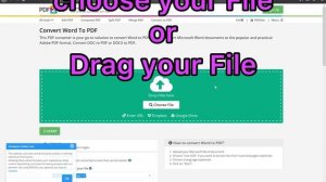 Convert Word To PDF Online For Free - DOC To PDF