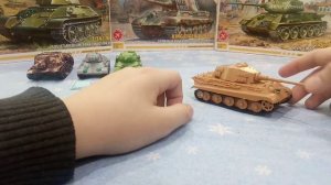 модель звезда танк тигр2