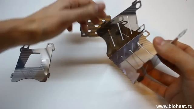 Печка ashcooker T10. Сборка смотреть онлайн