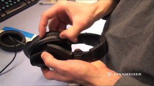 How to replace ear cushions on a Sennheiser HD 280 headphone