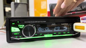 НОВАЯ Автомагнитола 1Din JVCdj RS-5255 4*60W