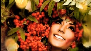 Осенняя песня. Ветка рябины.