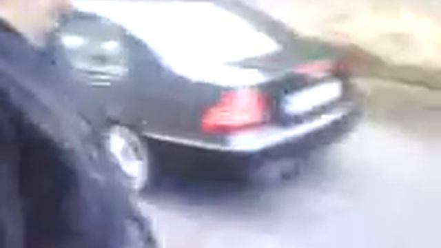 Mercedes Benz C 320 Burnout