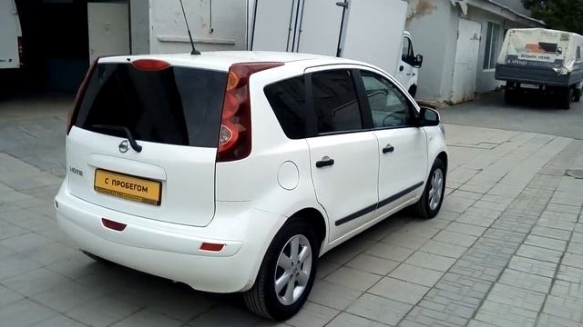 NISSAN NOTE (2013 - ) Белый смотреть онлайн
