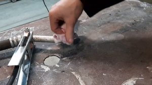 Сварка аргоном алюминиевой трубки автокондиционера