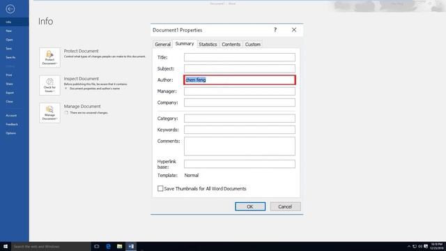 How to Change Author Name in Microsoft Word 2016 | 2 Methods смотреть онлайн