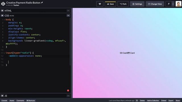 CSS Эффекты #28 Креативная кнопка-переключатель | HTML, CSS (SCSS) смотреть онлайн