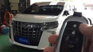 TOYOTA ALPHARD UPGRADE ORIGINAL SMART KEY FOR REMOTE ENGINE START