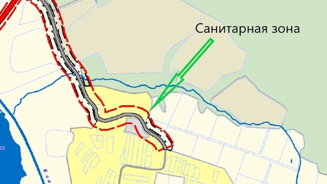 Участок попал в санитарную зону автодороги, что делать? смотреть онлайн