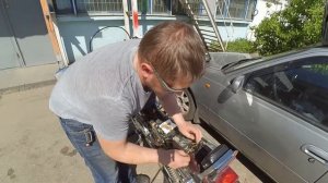 Установка сигнализации с автозапуском на мотоцикл.