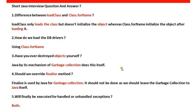 Difference between loadClass and Class forName смотреть онлайн